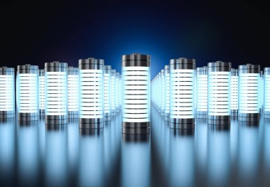 3d alkali ve li-ion ya da şarj edilebilir pil grubu