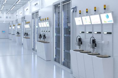 3D silikon gofretli robotik kollar üreten yarı iletken.