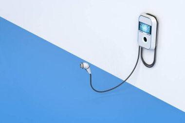 3d şarj istasyonu ya da elektrikli araç şarj istasyonu kapatılıyor