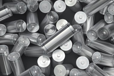 3d alkali ya da şarj edilebilir pil grubu