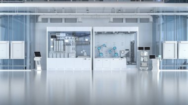 3D içeriden ya da makineli imalat fabrikası