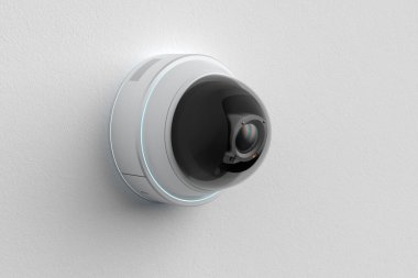 3D işleme güvenlik kamerası veya cctv kamera