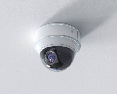 3D işleme güvenlik kamerası veya cctv kamera
