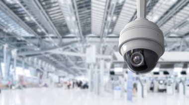 3D işleme güvenlik kamerası veya Havaalanı cctv kamera