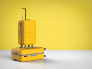 3D, iki sarı bavulu boş alanla hazırlıyor