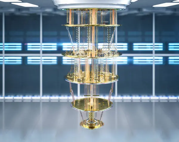 Sunucu odasında kuantum bilgisayar makinesiyle kuantum sunucu ağı oluşturuluyor