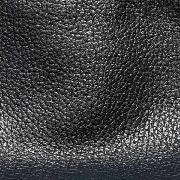 Black Leather Material Texture Use Background — Stock Photo, Image