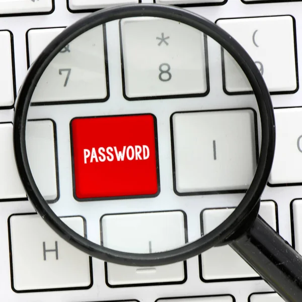 Password Waktu Untuk Mengubah Sandi Akses — Stok Foto