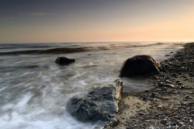 The landscape on the Baltic Sea.