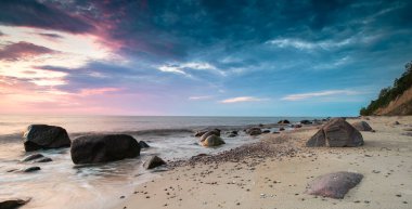 The landscape on the Baltic Sea.