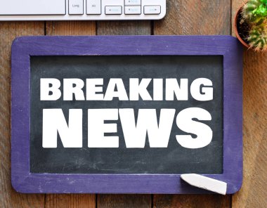 Bir tebeşir tahtasında kırıcı haberler..