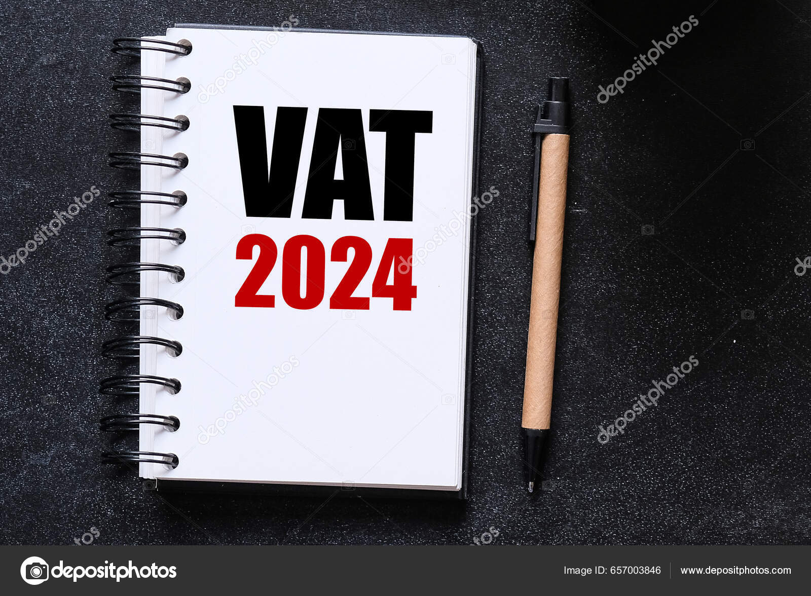 Vat 2024 Year Economic Analysis Concept Stock Photo by ©roobcio 657003846