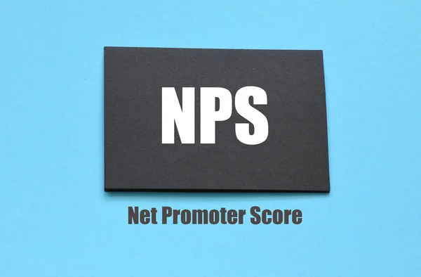Palavra Conceito Nps Net Promoter Score — Fotografia de Stock