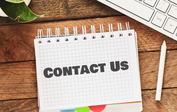 Contacteer Ons Customer Support Hotline Mensen Connect — Stockfoto