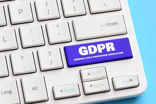 Rgpd Reglamento Protección Datos Ciberseguridad Privacidad —  Fotos de Stock