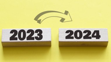 Dijital pazarlama kavramları, iş ekibi ve hedefleri ile 2024 plan