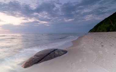 The landscape on the Baltic Sea.
