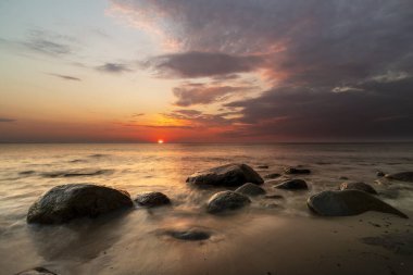 The landscape on the Baltic Sea.