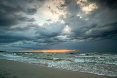 The landscape on the Baltic Sea.