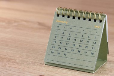 Mutlu yıllar 2024. Takvimi kapat Ocak 2024.