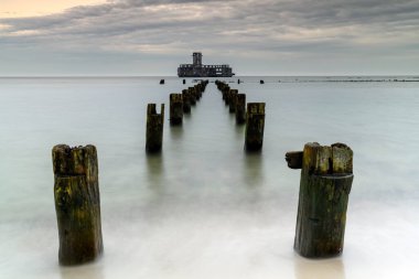 The landscape on the Baltic Sea.