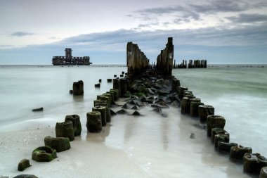 The landscape on the Baltic Sea.