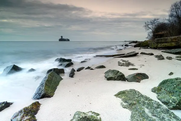 Landscape Baltic Sea Stockbild