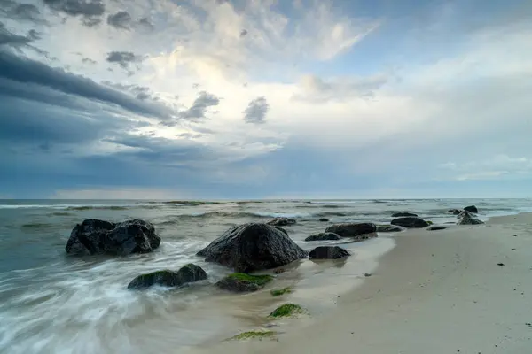 波罗的海和海滩的景观 图库图片