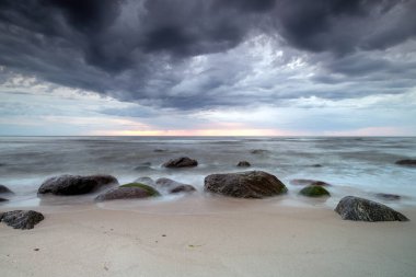 The landscape on the Baltic Sea.