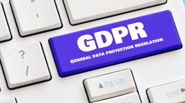 Gdpr. veri koruma yönetmeliği. Siber güvenlik ve Gizlilik.