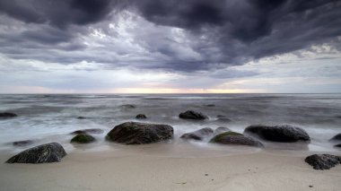 The landscape on the Baltic Sea.