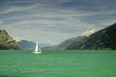 İtalya, Garda Gölü manzarası