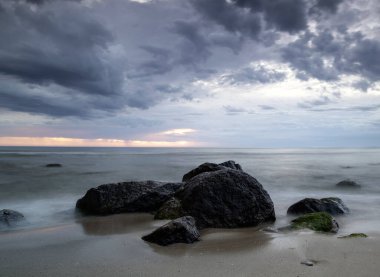The landscape on the Baltic Sea.
