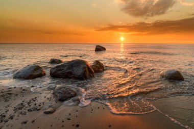 The landscape on the Baltic Sea.