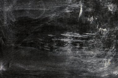 Tahta masadaki boş tebeşir tahtası. Metin girmek ya da grafik eklemek için boş alan. Eğitim ya da iş dünyasında kavram.