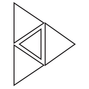 Ok simgesi simgesi tasarımı