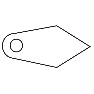 Ok simgesi simgesi tasarımı