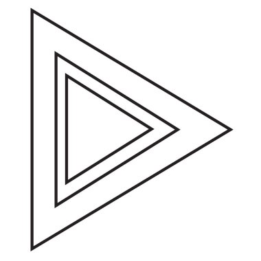 Ok simgesi simgesi tasarımı