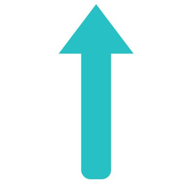 Ok simgesi simgesi tasarımı