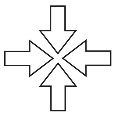 Ok simgesi simgesi tasarımı