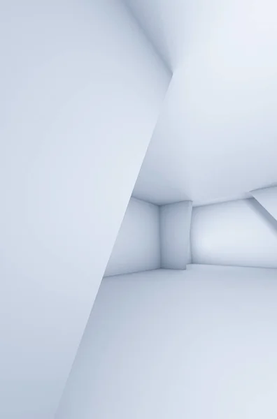 最小空垂直インテリアの3Dレンダリング — ストック写真