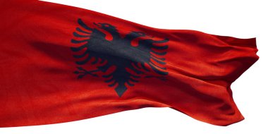 Albenia Bayrağının 3B Hazırlaması