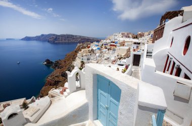 oia Santorini'de daire