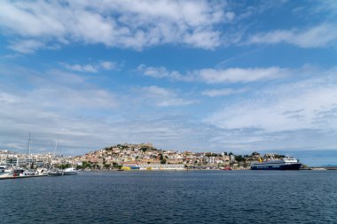 Yunanistan 'ın kuzeyinde yer alan Kavala kasabası