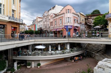 Bulgaristan 'ın Filibe kentinden görüntü