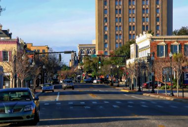 Downtown Palafox Street in Pensacola, Florida
