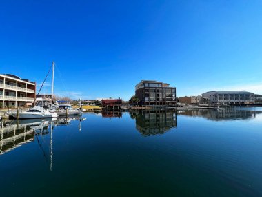 View of downtown Pensacola on Pensacola Bay, Florida