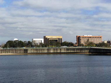 View of downtown Pensacola and financial district, Pensacola, Florida