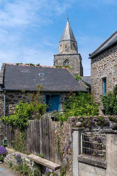 Построенная Xiii Веке Церковь Сен Сюльяк Бретань Северная Франция — стоковое фото