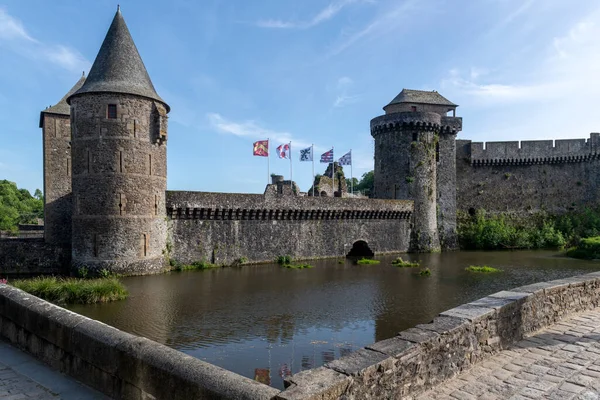 Castle Fougeres One Most Imposing French Castles Occupies Area Two — Stock Photo, Image